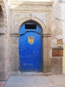 Essaouira Blue addorns most doors and all boats!