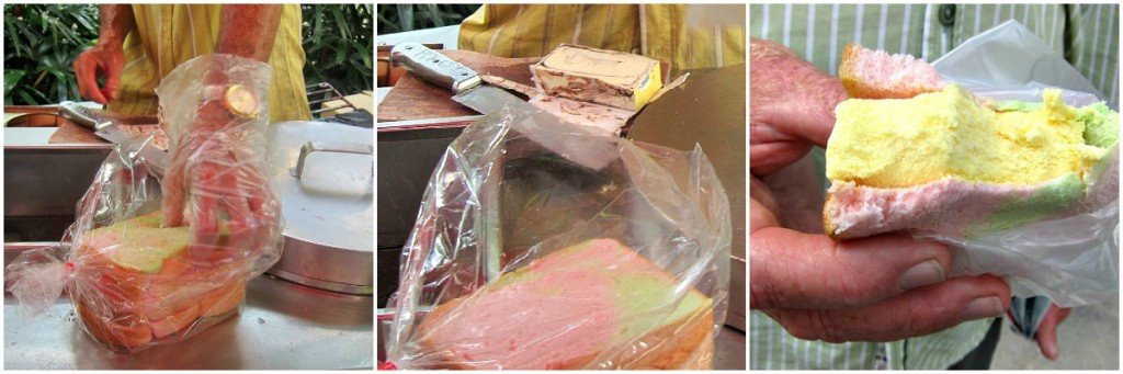 Orchard Road Rainbow Bread and Icecream Sandwich