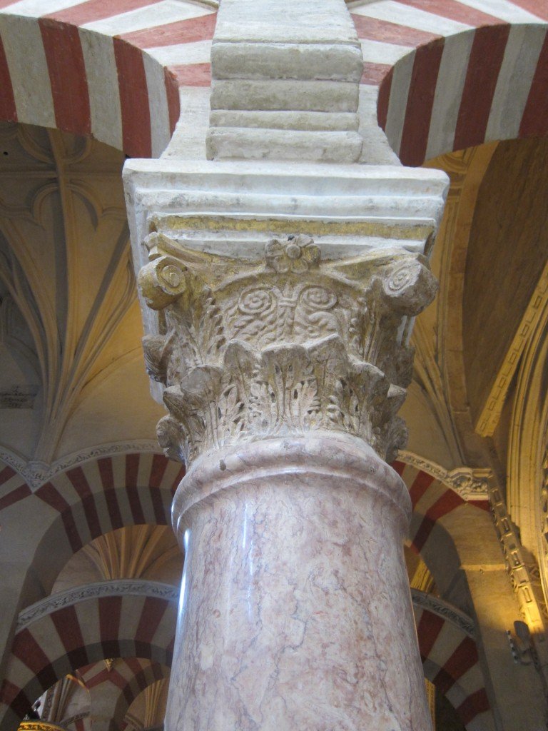 Mezquita Column Detail