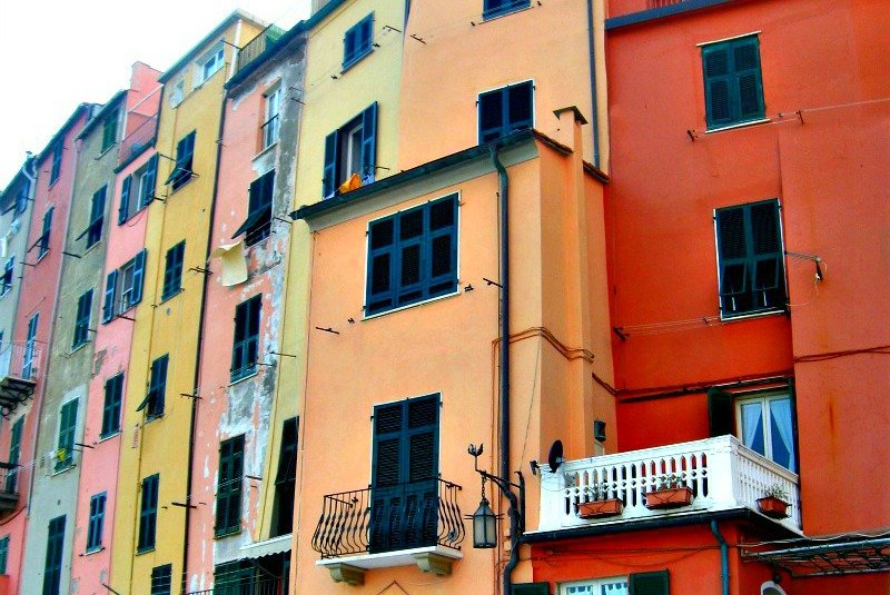 Portovenere Coloured Houses