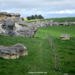 Elephant Rocks near Oamaru New Zealand