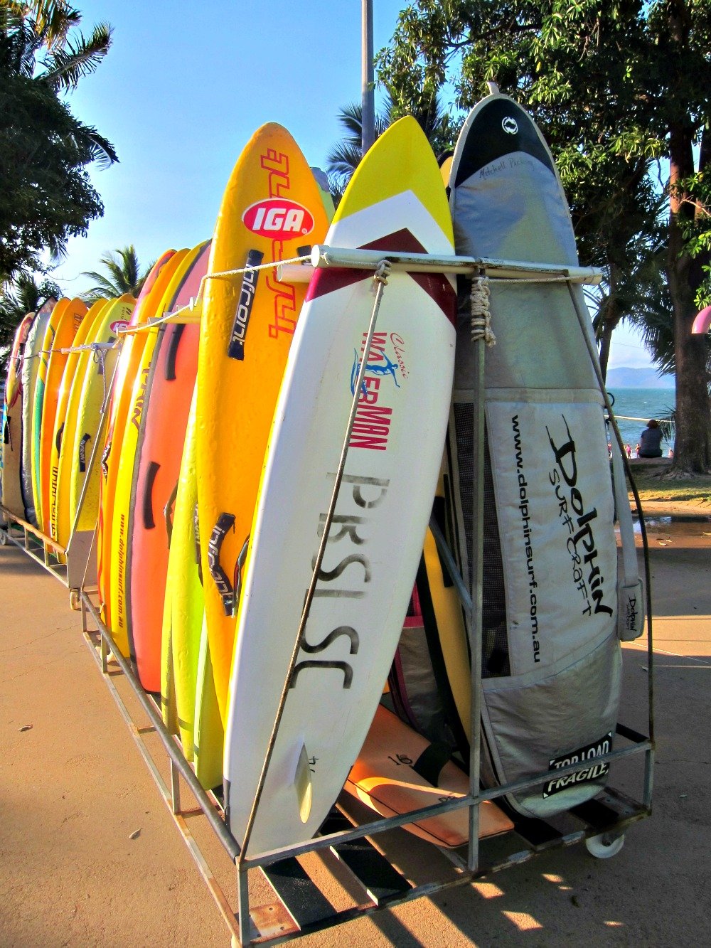 Surf Life Saving Boards - Picnic Bay S.L.S.C. - The Strand, Townsville