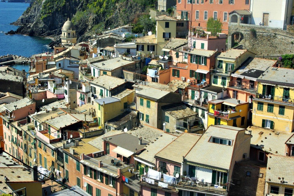 Vernazza from above