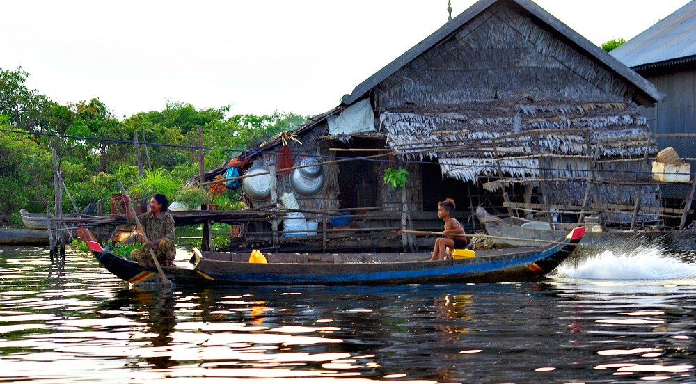 Water Village Kampong Pluk Boy Driving