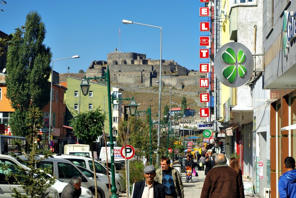 Kars Castle and Street Life