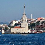 The sights of Istanbul from the Kadikoy Ferry