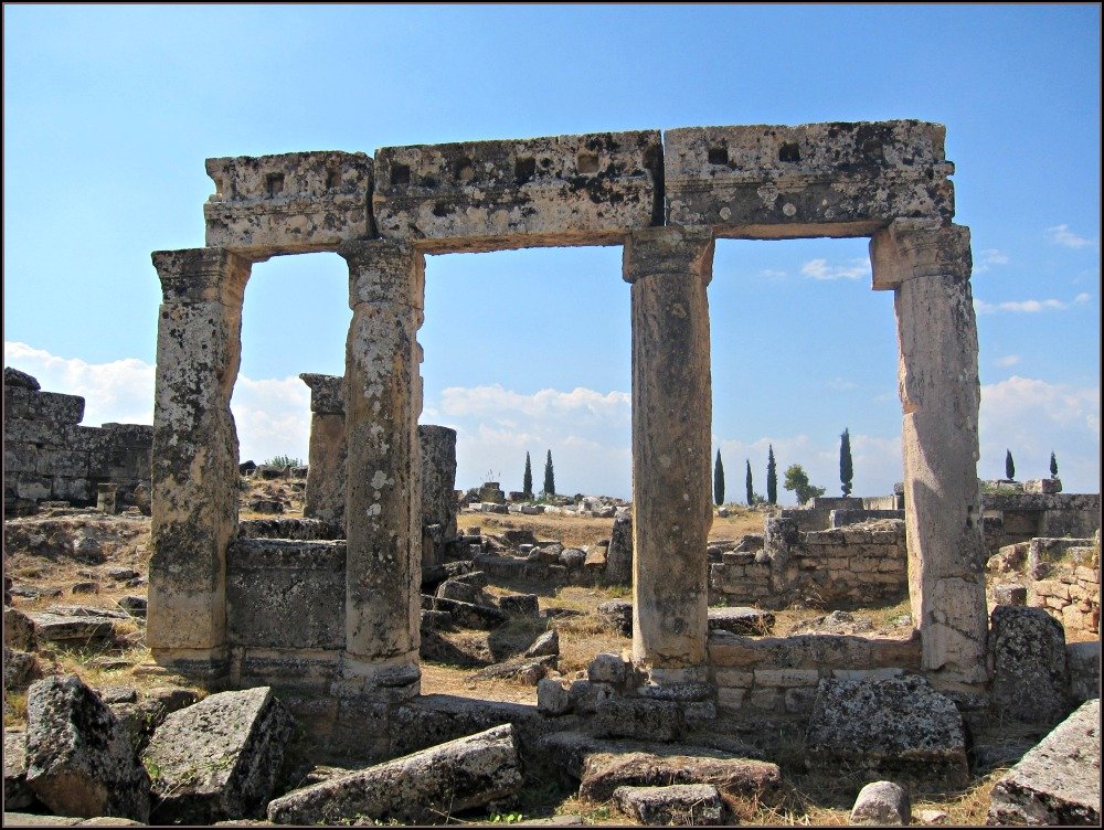 Hierapolis Roman Ruin in Turkey