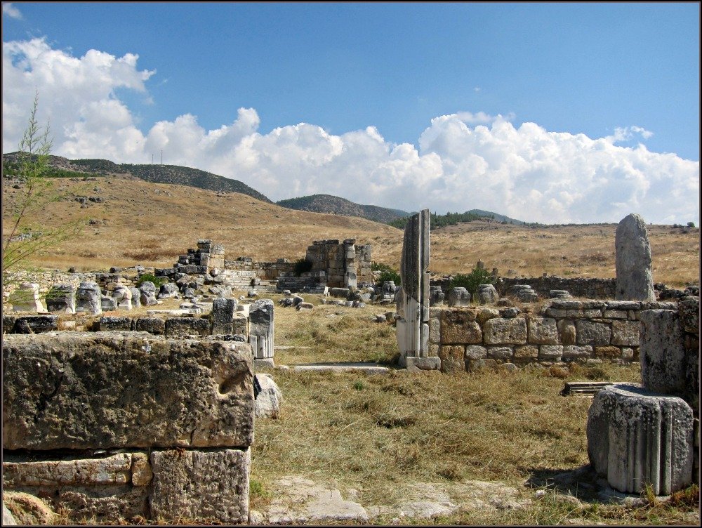 Hierapolis Roman Ruin in Turkey