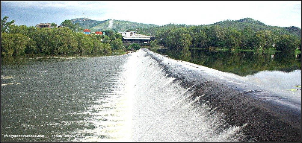 About Townsville Black Weir Overflowing