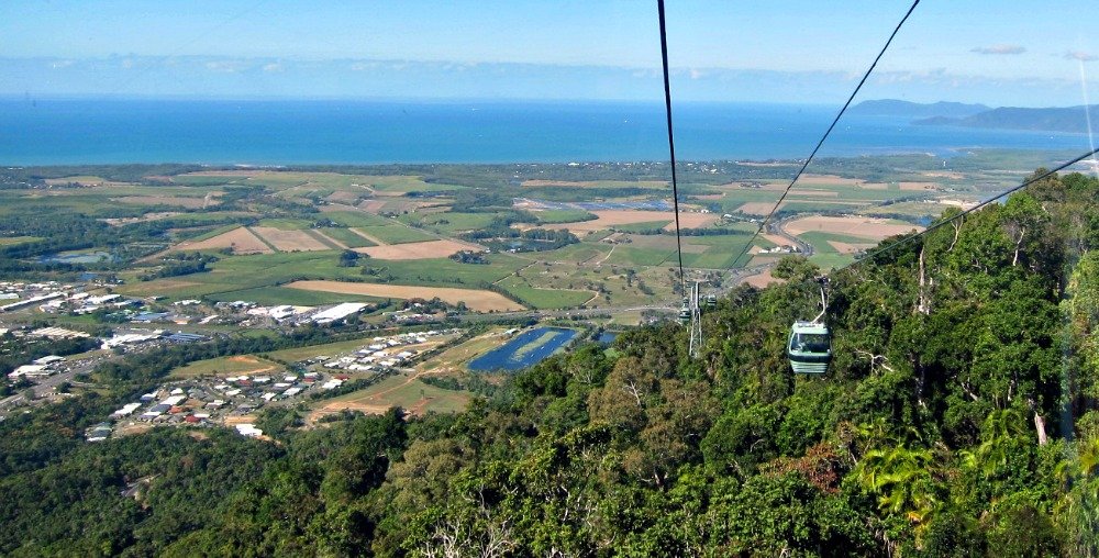 Skyrail nearing Cairns
