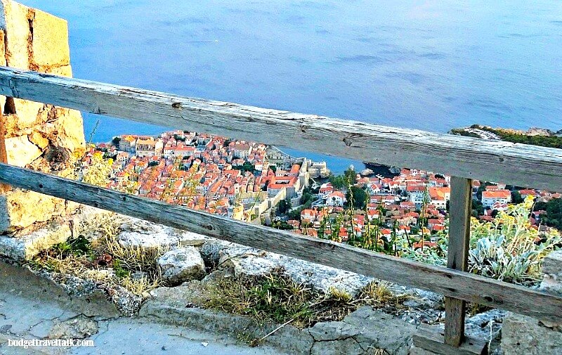 Old Town Dubrovnik from Above