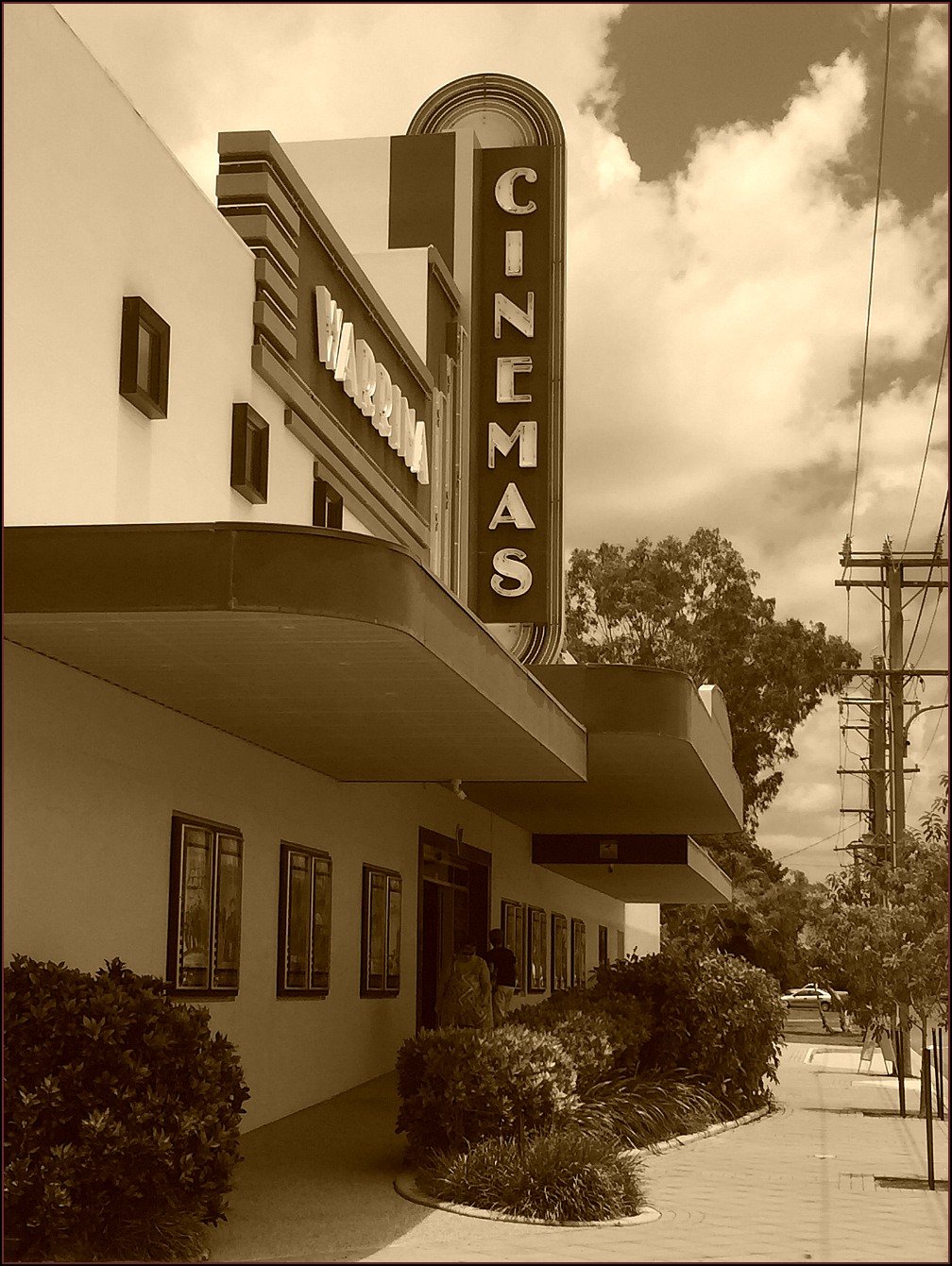 Warrina Cinema Townsville is a modern complex with an old world romance