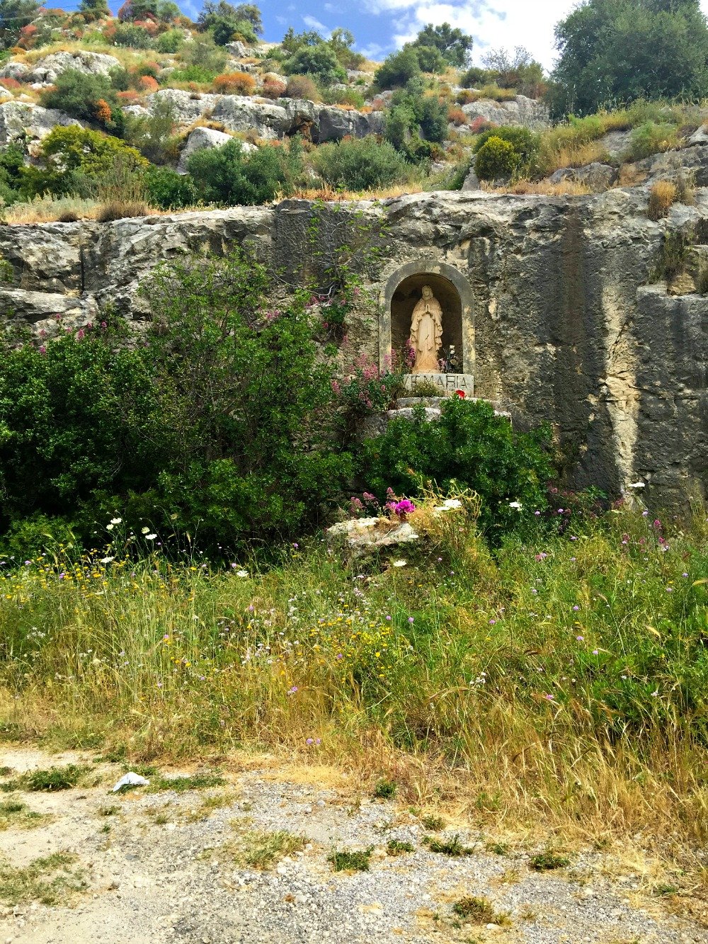 Southern Sicily Roadside Shrine