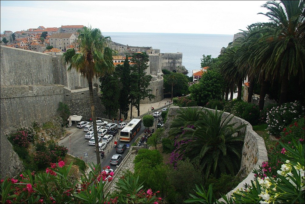 Dubrovnik Walls from the outside