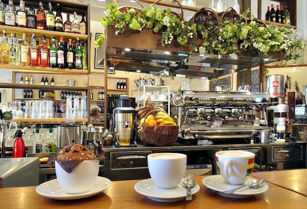 Coffee at Vivi Bistrot Piazza Navona Rome