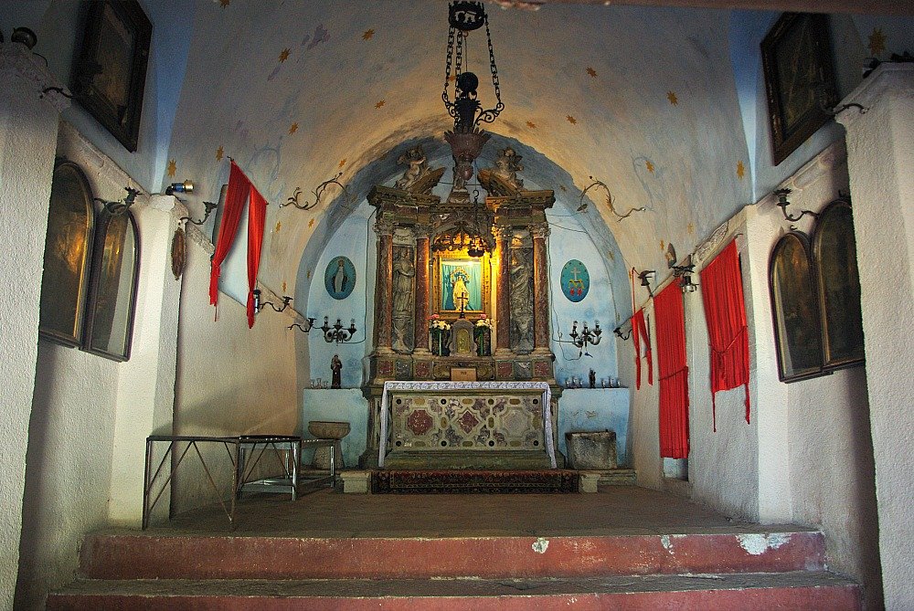 Inside Church of our Lady of Remedy Kotor