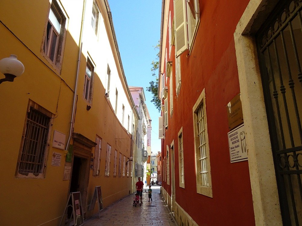 Zadar Colourful Buildings