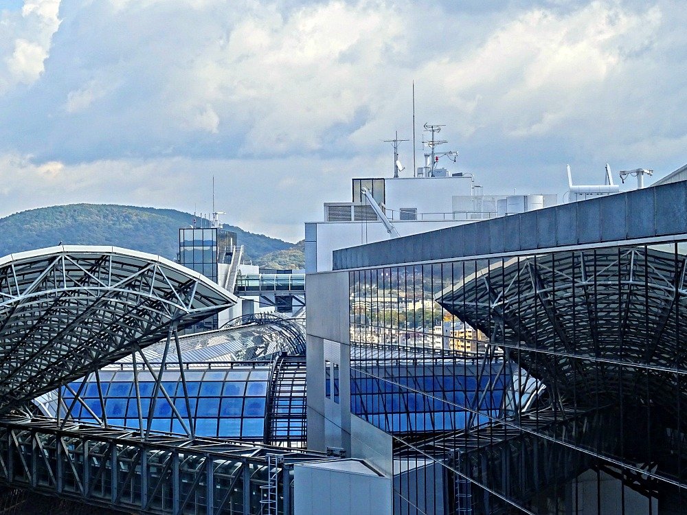 Kyoto Train Station Glass and Steel