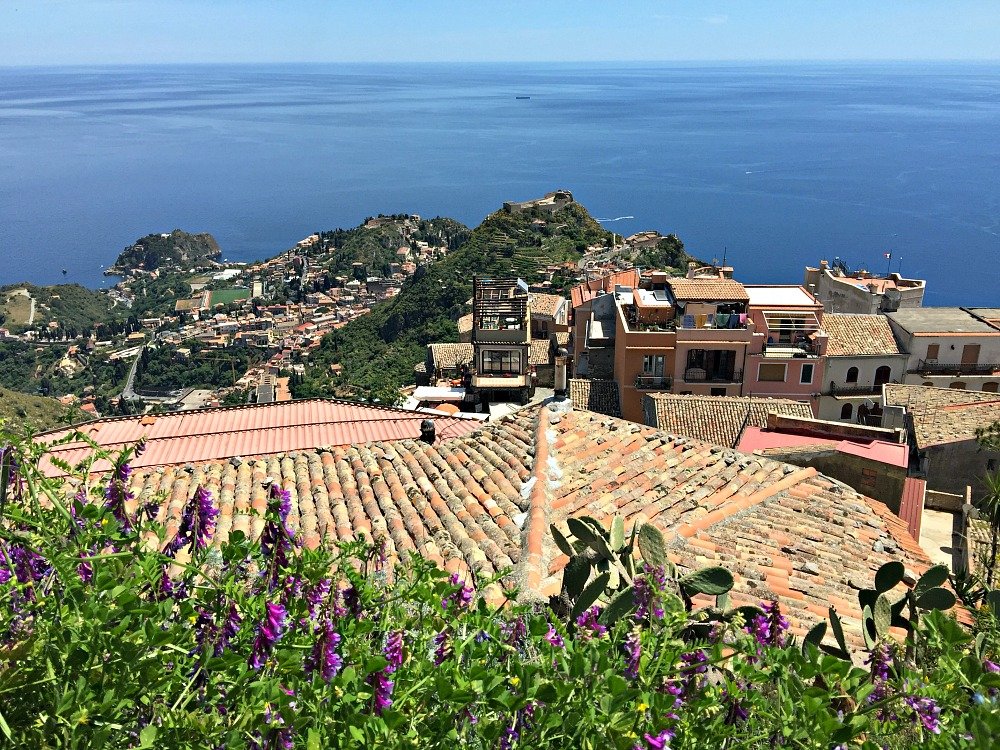 Castelmola overlooks Taormina