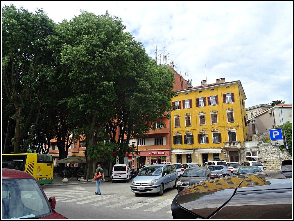 The Colourful Buildings of Pula