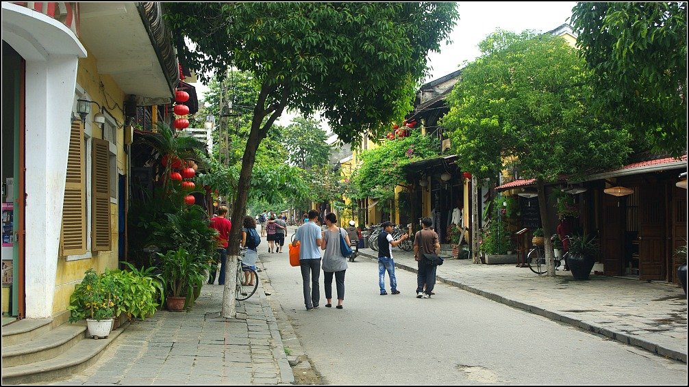Streets of Hoi An Vietnam