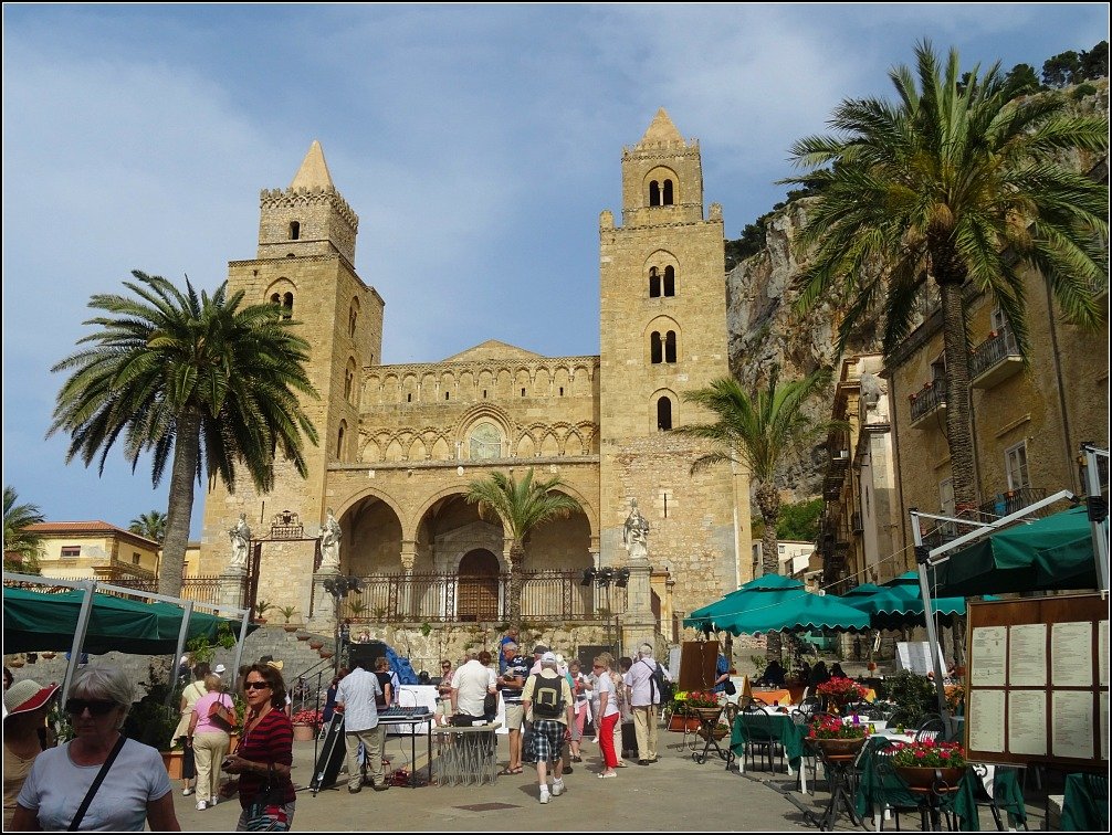 Duomo and Piazza, Cefalu Sicily