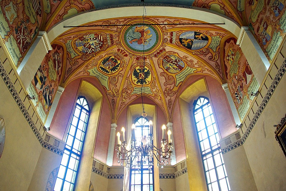 Ljubljana Ceiling of Chapel of St. George Castle