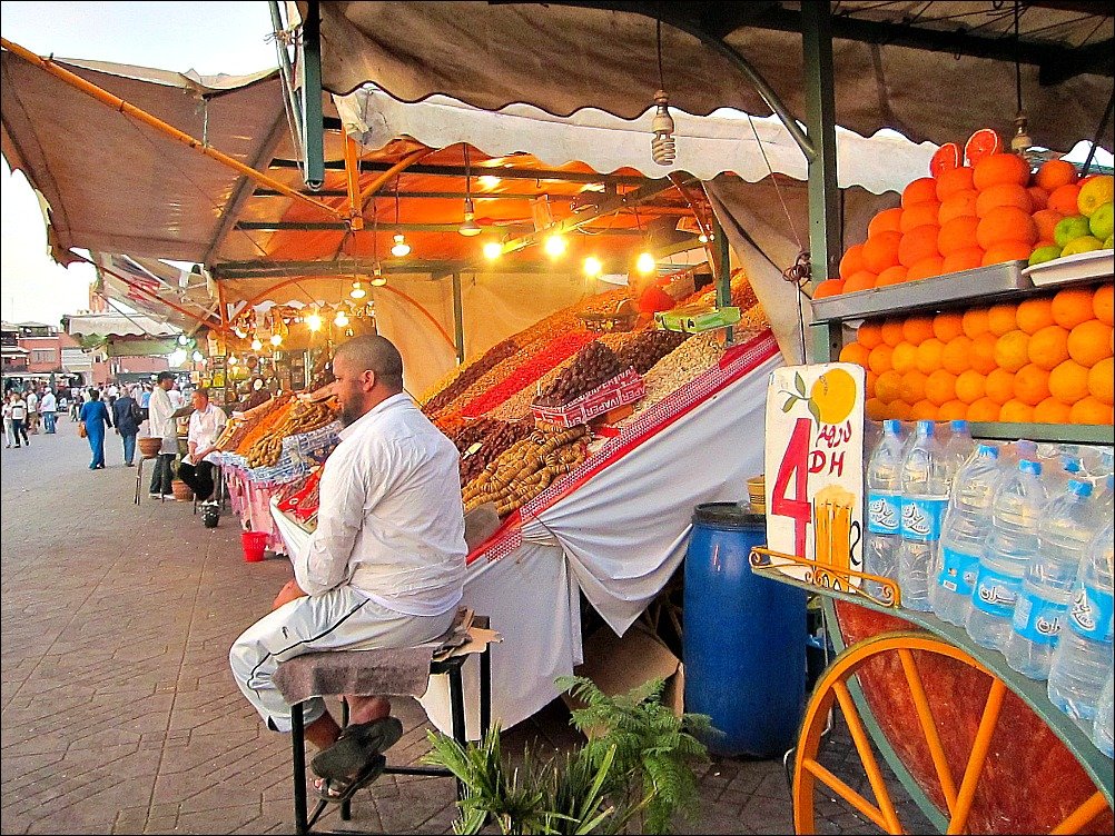Marrakech Jemaa El Fna Stalls