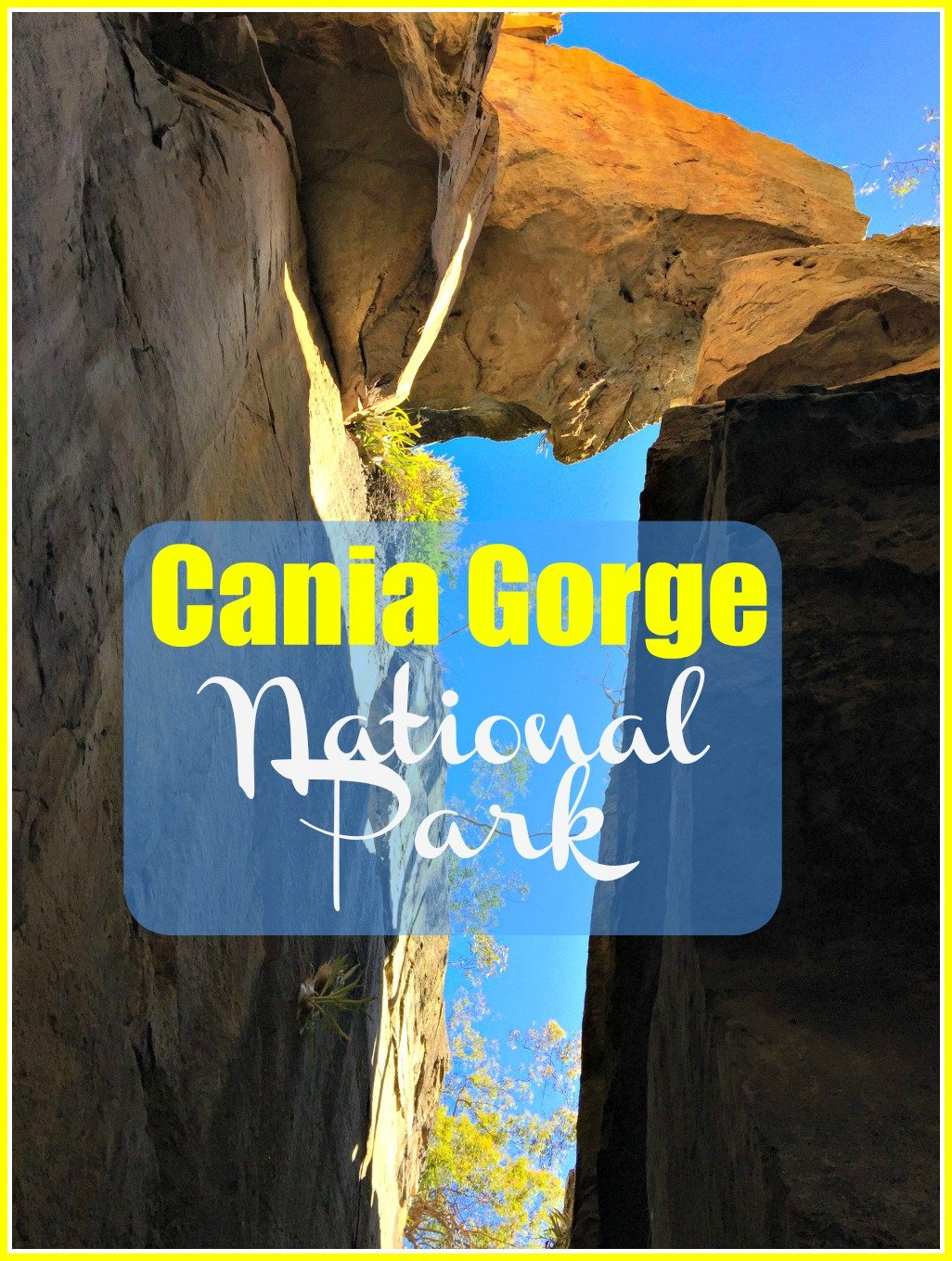 National Park Walking Tracks and Accommodation information for Cania Gorge National Park, situated between Biloela and Monto on Queensland's Burnett Highway