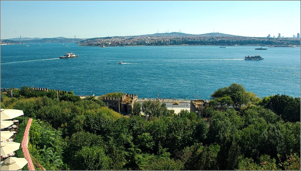 Topkapi Palace Bosphorus View