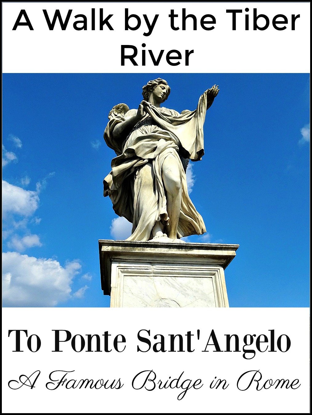 Angel with Veronica's Veil Ponte Sant' Angelo Rome