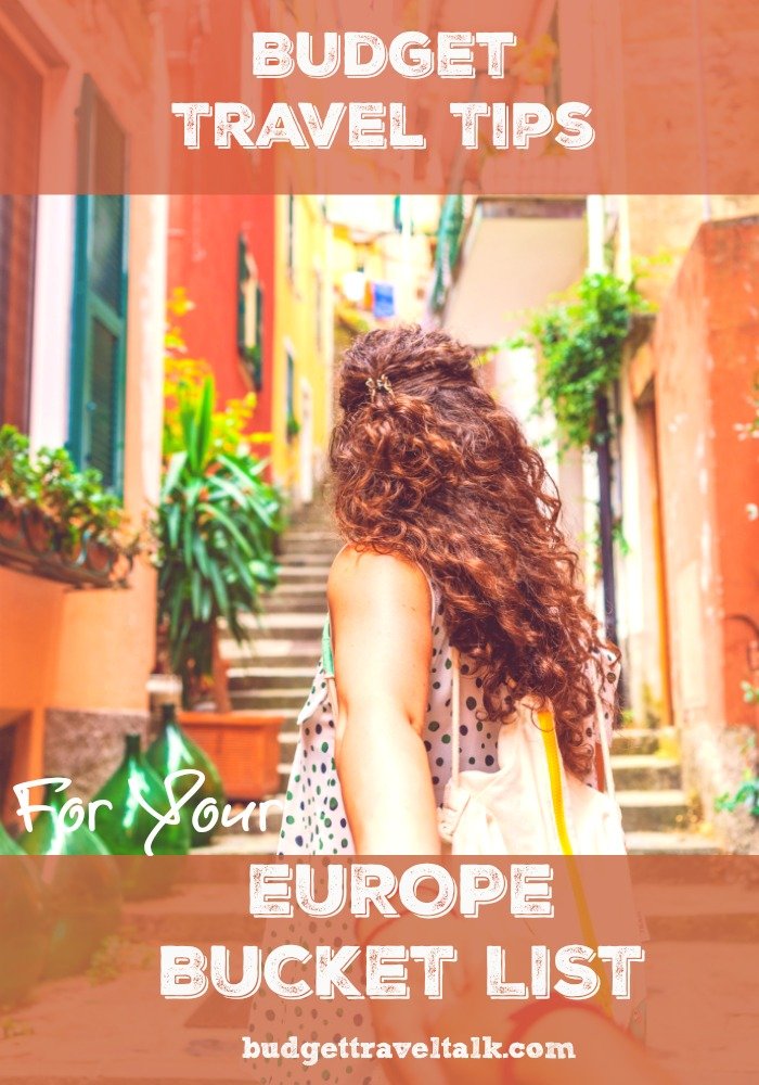 Photo for Pinterest of girl walking up stairs in Europe