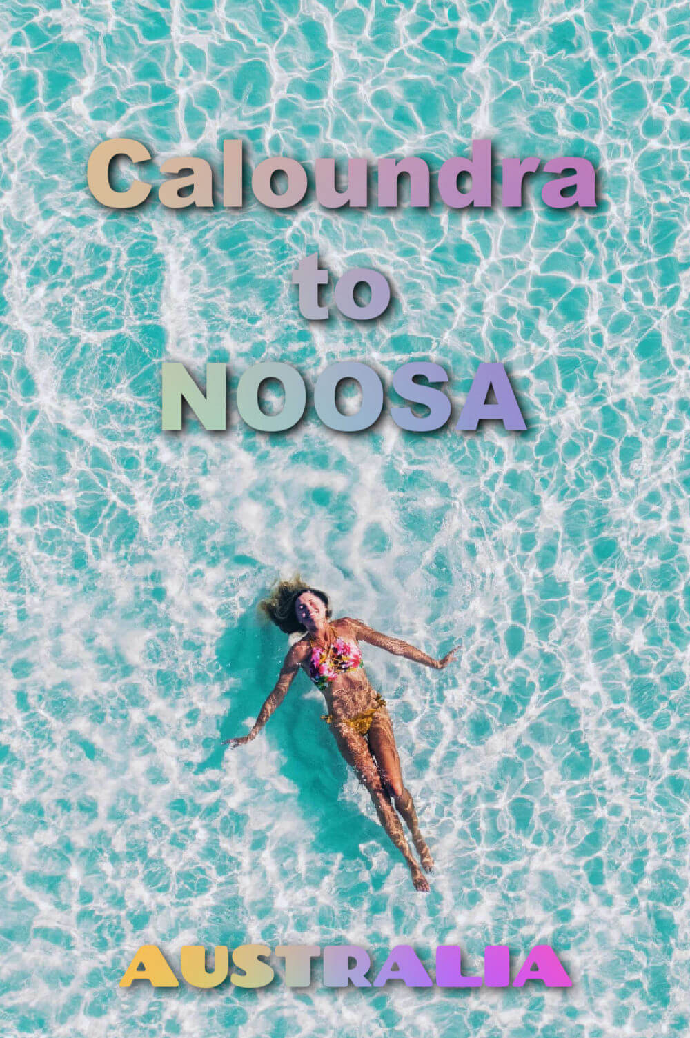 Bikini Clad Women Floating Caloundra to Noosa