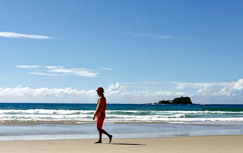 Old Woman Island as seen from Mudjimba Beach Sunshine Coast Queensland